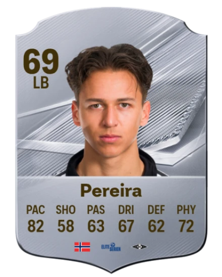 Pereira 69 Common LB FC 26 card