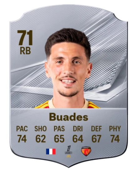 Buades 71 Common RB FC 26 card