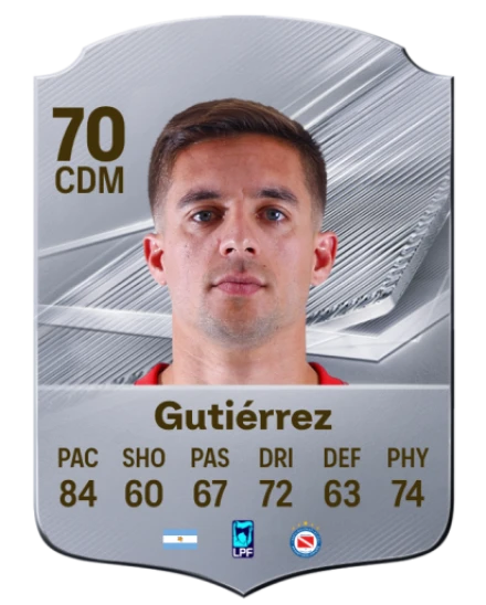 Gutiérrez 70 Common CDM FC 26 card