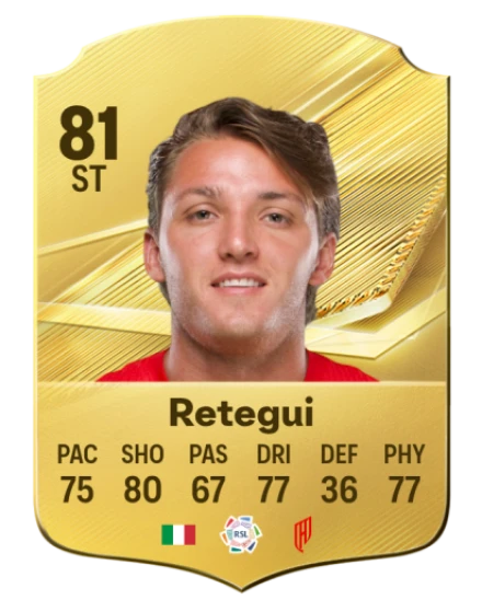 Retegui 81 Common ST FC 26 card
