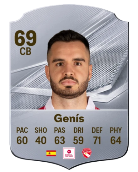 Genís 69 Common CB FC 26 card