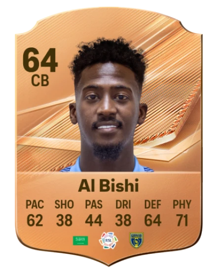 Al Bishi 64 Common CB FC 26 card