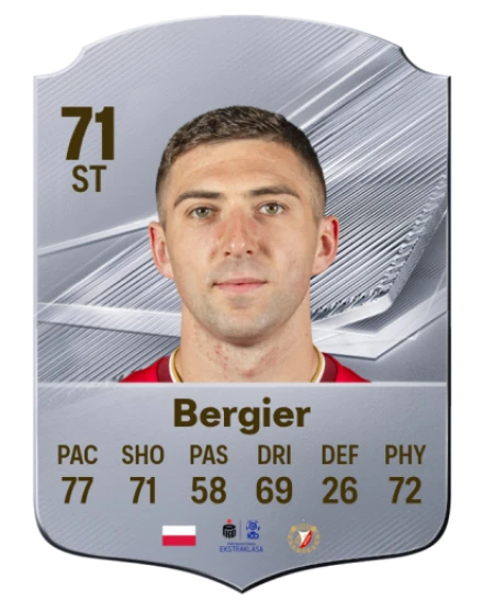 Bergier 71 Common ST FC 26 card