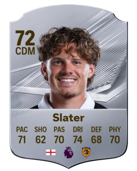 Slater 72 Silver CDM FC 27 card