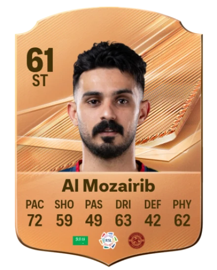 Al Mozairib 61 Common ST FC 26 card