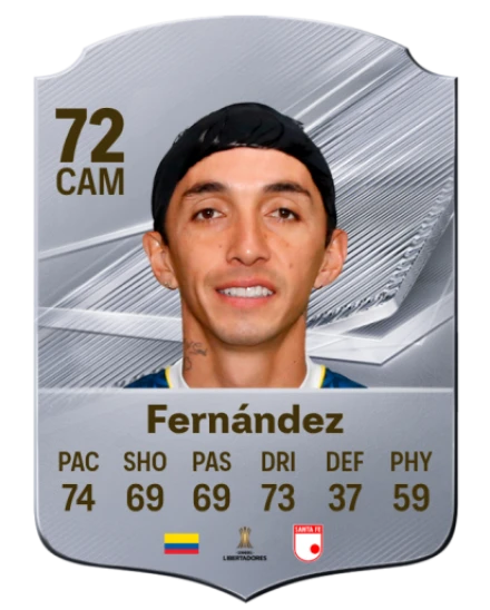 Fernández 72 Common CAM FC 26 card