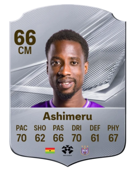 Ashimeru 66 Silver CM FC 27 card