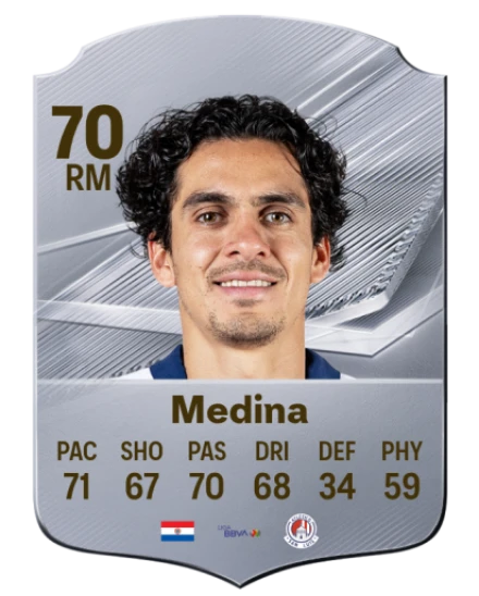 Medina 70 Common RM FC 26 card