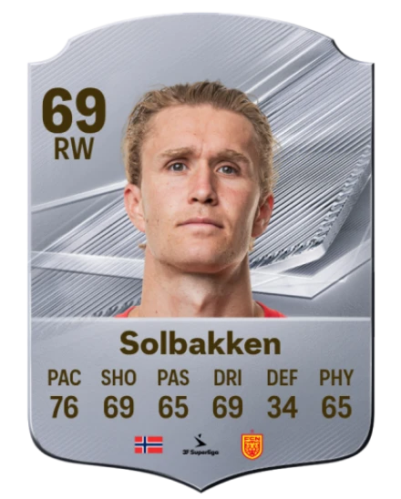 Solbakken 69 Common RW FC 26 card