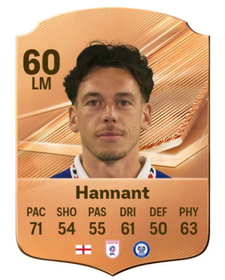 Hannant 60 Common LM FC 26 card
