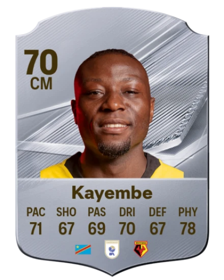 Kayembe 70 Common CM FC 26 card