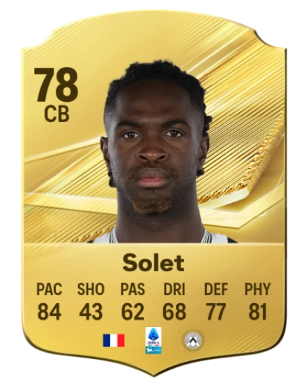 Solet 78 Common CB FC 26 card