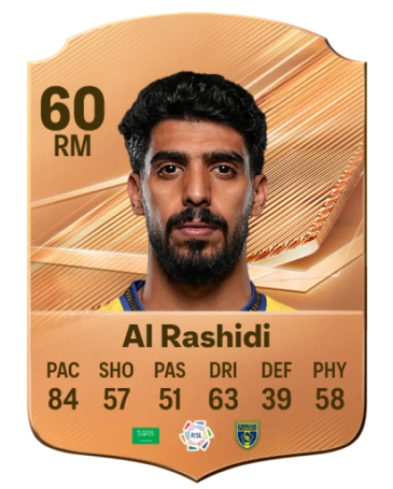 Al Rashidi 60 Bronze RM FC 27 card