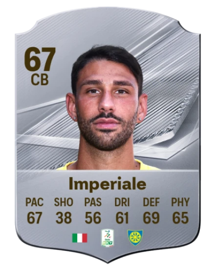 Imperiale 67 Rare CB FC 26 card