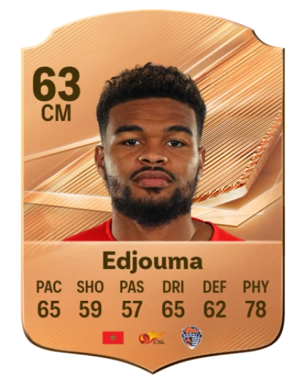 Edjouma 63 Common CM FC 26 card