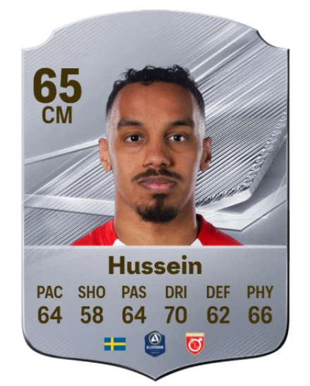 Hussein 65 Common CM FC 26 card