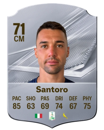 Santoro 71 Common CM FC 26 card