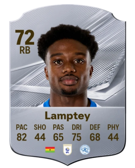 Lamptey 72 Common RB FC 26 card