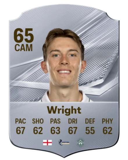 Wright 65 Silver CAM FC 27 card