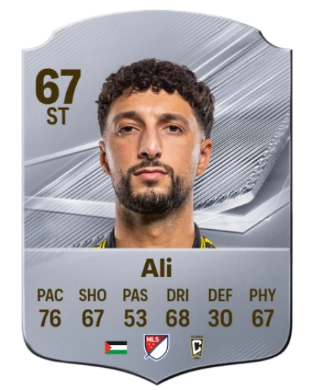 Ali 67 Common ST FC 26 card