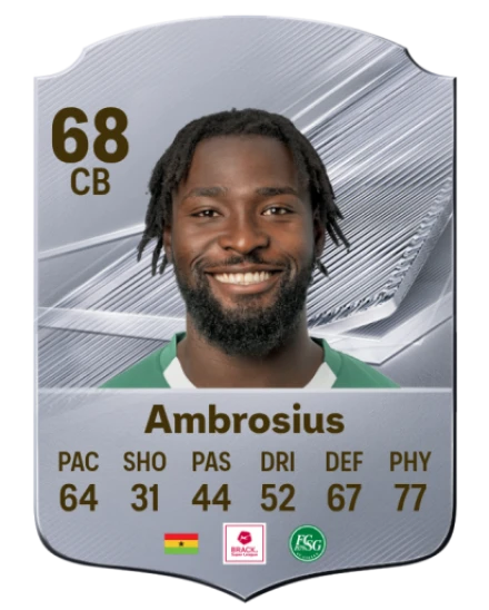 Ambrosius 68 Common CB FC 26 card