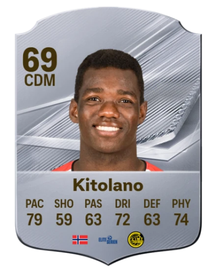 Kitolano 69 Common CDM FC 26 card