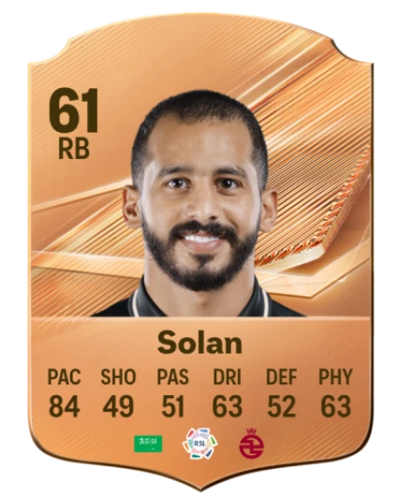 Solan 61 Common RB FC 26 card