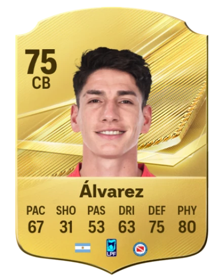 Álvarez 75 Common CB FC 26 card