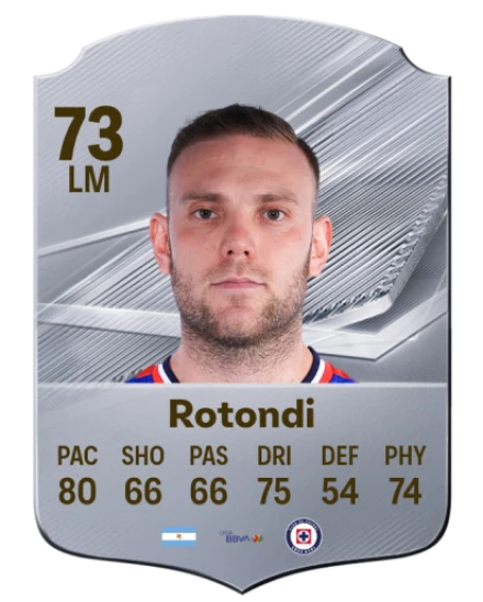 Rotondi 73 Common LM FC 26 card