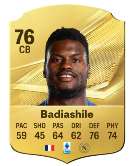 Badiashile 76 Common CB FC 26 card