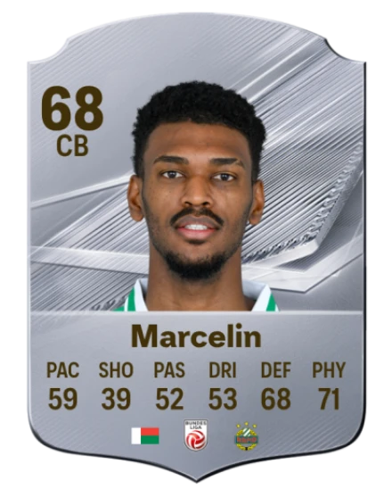 Marcelin 68 Common CB FC 26 card