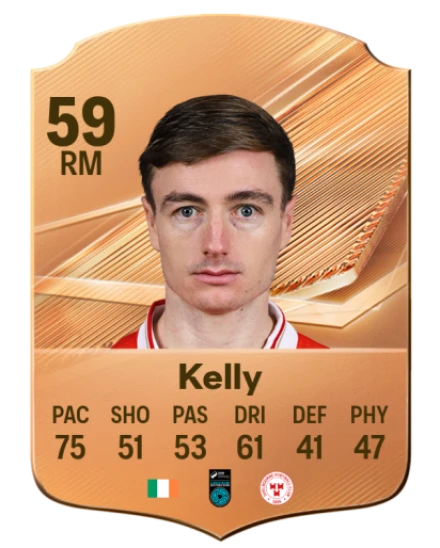 Kelly 59 Bronze RM FC 27 card