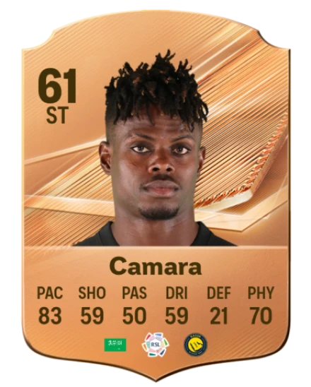 Camara 61 Bronze ST FC 27 card