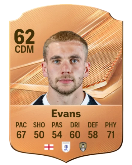 Evans 62 Common CDM FC 26 card