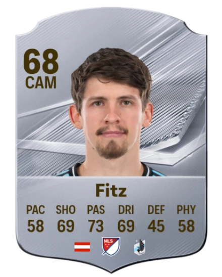 Fitz 68 Rare CAM FC 26 card
