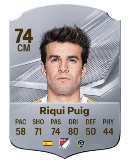 Riqui Puig 74 Common CM FC 26 card