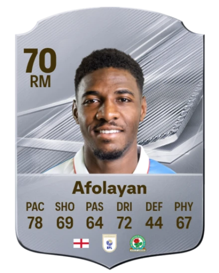 Afolayan 70 Common RM FC 26 card