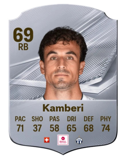 Kamberi 69 Common RB FC 26 card