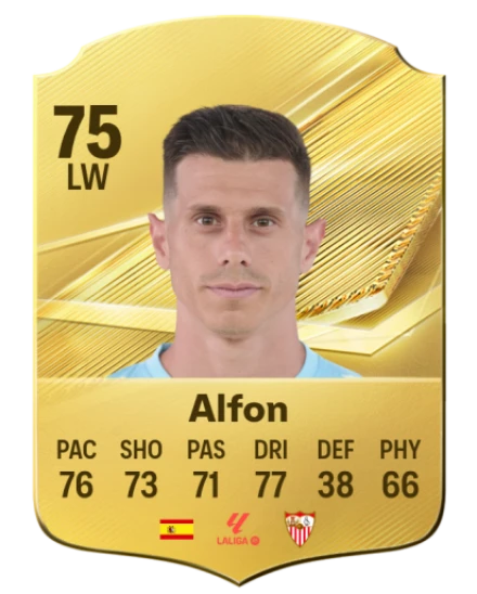 Alfon 75 Common LW FC 26 card
