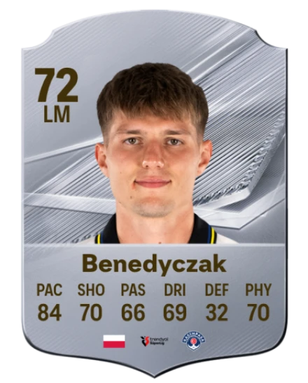 Benedyczak 72 Common LM FC 26 card