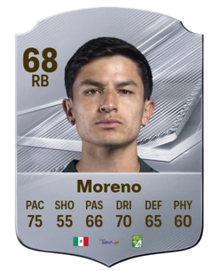 Moreno 68 Common RB FC 26 card