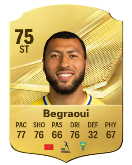Begraoui 75 Common ST FC 26 card