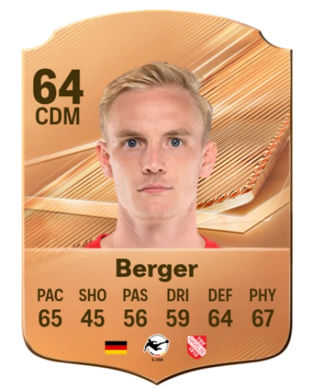 Berger 64 Common CDM FC 26 card