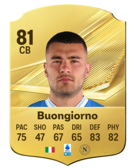 Buongiorno 81 Common CB FC 26 card