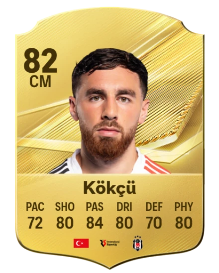 Kökçü 82 Common CM FC 26 card
