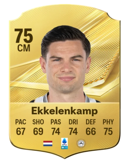 Ekkelenkamp 75 Common CM FC 26 card