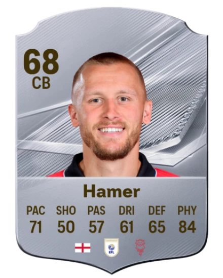 Hamer 68 Common CB FC 26 card