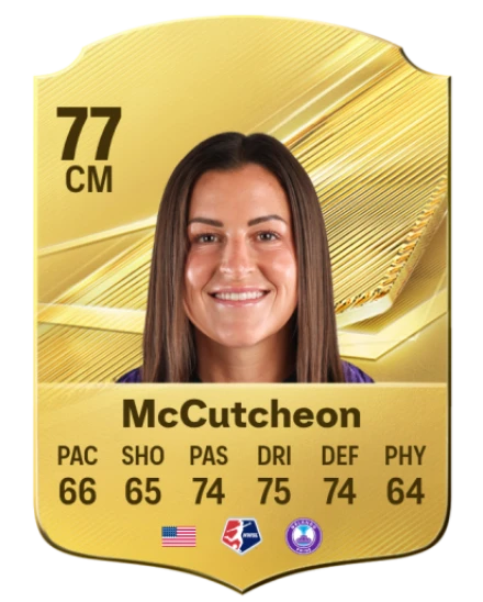 McCutcheon 77 Common CM FC 26 card