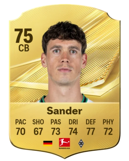 Sander 75 Common CB FC 26 card