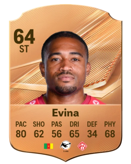 Evina 64 Common ST FC 26 card